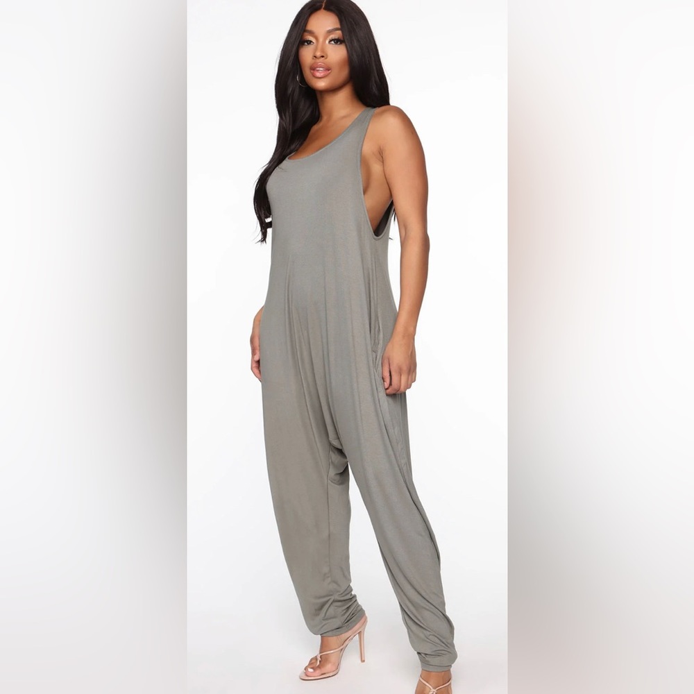 Lounging Around All Day Jumpsuit